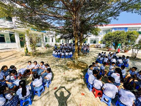 Giờ ra chơi trải nghiệm, sáng tạo