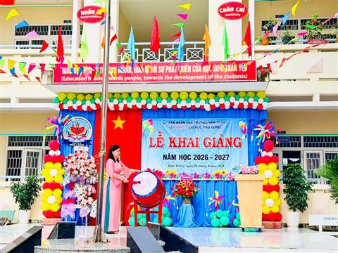 Lễ khai giảng năm học 2026 - 2027